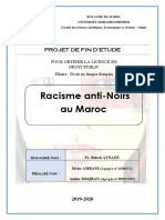 Racisme Anti Noirs Au Maroc 