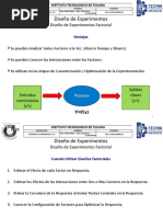 Diseño de Experimentos Factorial