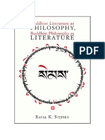 Buddhist Literature As Philosophy Buddhi