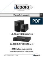 Lapara La On 1 3kva LCD Rack v10 Manual Es