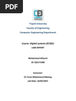 Tripoli University Faculty of Engineering Computer Engineering Department