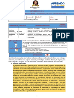 ACTIVIDAD N°01 E4 - 4° GRADO - EPT - Fernanda Idrogo