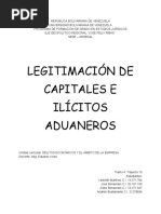 Ilícitos Aduaneros y Legitimación de Capitales