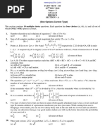 Part Test - Iii 18 DEC 2016 Paper - 2 Advanced Physics Section - A (One Options Correct Type)