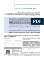 Gradual Correction of Knee Flexion Contracture Using External Fixation