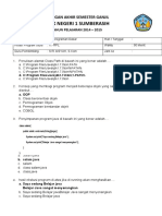 SOAL Pemrograman Berorientasi Objek