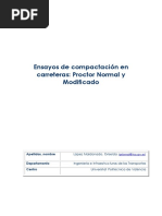 López - Ensayos de Compactación en Carreteras - Proctor Normal y Modificado