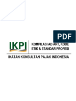 Jemmi S. - Kompilasi AD ART, Kode Etik, Standar Profesi IKPI