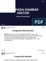 Efek Pada Gambar Vektor