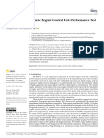 Aerospace: Design of The Electronic Engine Control Unit Performance Test System of Aircraft