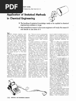 Application of Statistical Methods in Chemical Engineering