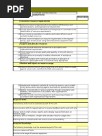 Assessment Matrix For SIT SIR BSB