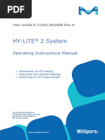 Hy-Lite 2 System: Operating Instructions Manual