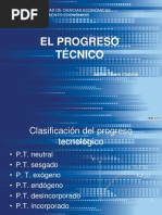 Progreso Tecnico