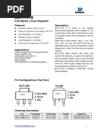 BCT1117B: 0.8A Bipolar Linear Regulator Features Description