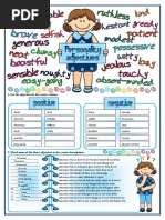 Evidences Adjectives and Adverbs