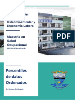 Percentiles de Datos Ordenados