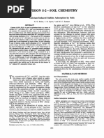 Division S-2-Soil Chemistry: Calcium-Induced Sulfate Adsorption by Soils