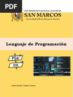 Programacion Segunda Tarea PSEINT Ciclo 3