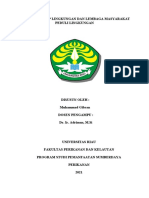 Etika Terhadap Lingkungan Dan Lembaga Masyarakat Peduli Lingkungan