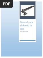 Manual Del Diseño de Ejes