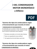 Calculo Del Condensador Motor Monofásico