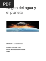 Teoria Del Planeta y El Agua