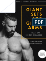 Giant Sets FOR Giant Arms: T H E 2 1 D Ay - 500 Rep Challenge