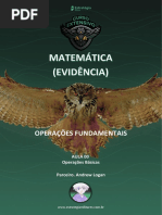 Aula 00 (Operações Básicas e Expressões Numéricas) PDF