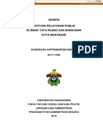 Skripsi Motivasi Pelayanan Publik Di Dinas Tata Ruang Dan Bangunan Kota Makassar