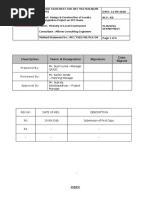 Method Statement For WMM