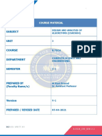 DAA Unit-3 Course Material