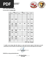 Daily Time Record: Bataan Peninsula State University Bachelor of Physical Education