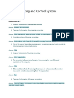 Cost Accounting and Control System-1