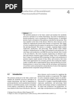 Production of Recombinant Pharmaceutical Proteins