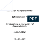 Tarea 3 Innovacion y Emprendimiento Esteban Seguel