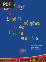 Ensenanza de Lengua Indigena