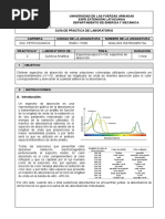 AI Practica de Laboratorio 3 Espectroscopia UV-VIS Espectros de Absorcion