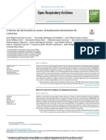 Open Respiratory Archives: Criterios de Derivación en Asma: Actualización Documento de Consenso