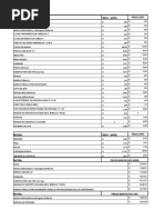 Cuadro Comparativo de Precios