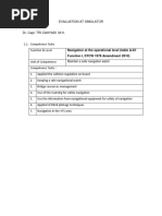 Navigation at The Operational Level (Table A-II/I Function I, STCW 1978 Amendment 2010)