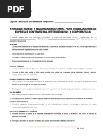 PCP.342.01.06 Const. Inform. de Princ - Prev. A Trab. Contratistas