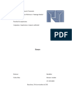 Ensayo 20% Arquitectura e Impacto Ambiental