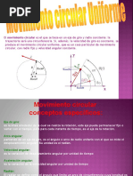 Movimiento Circular Uniforme