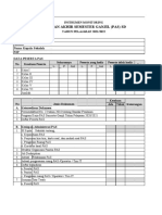 INSTRUMEN MONEV PAS SMTR 1