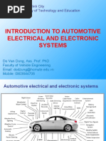 Introduction To Automotive Electrical and Electronic Systems