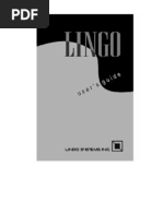 Lingo Users Manual