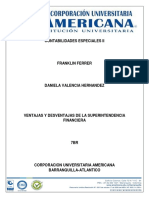 Contabilidades Especiales Ii Ventajas y Desventajas Sector Financiero