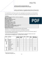 Survey Planning Questionnaire For Oil Tanker - CAS