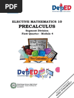 ELECTIVE-MATHEMATICS-10-Module-4 Segment Division